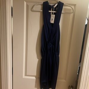 Ramy Brook Marie dress Navy Size S NWT